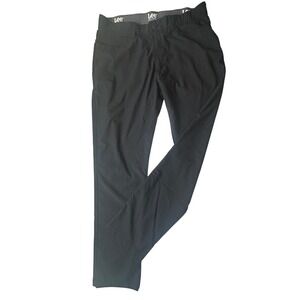 Lee Golf Series Men's Black Performance Stretch Golf Pants 36x32